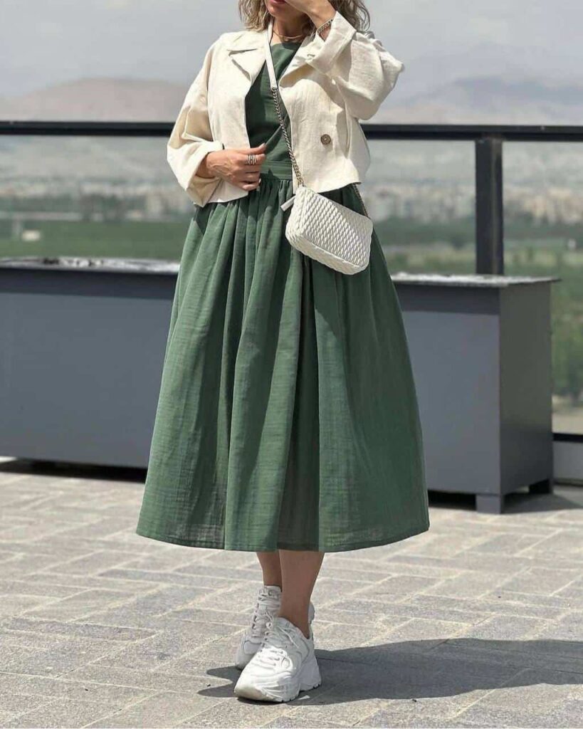 ست کت و پیراهن زنانه مدل هانیر