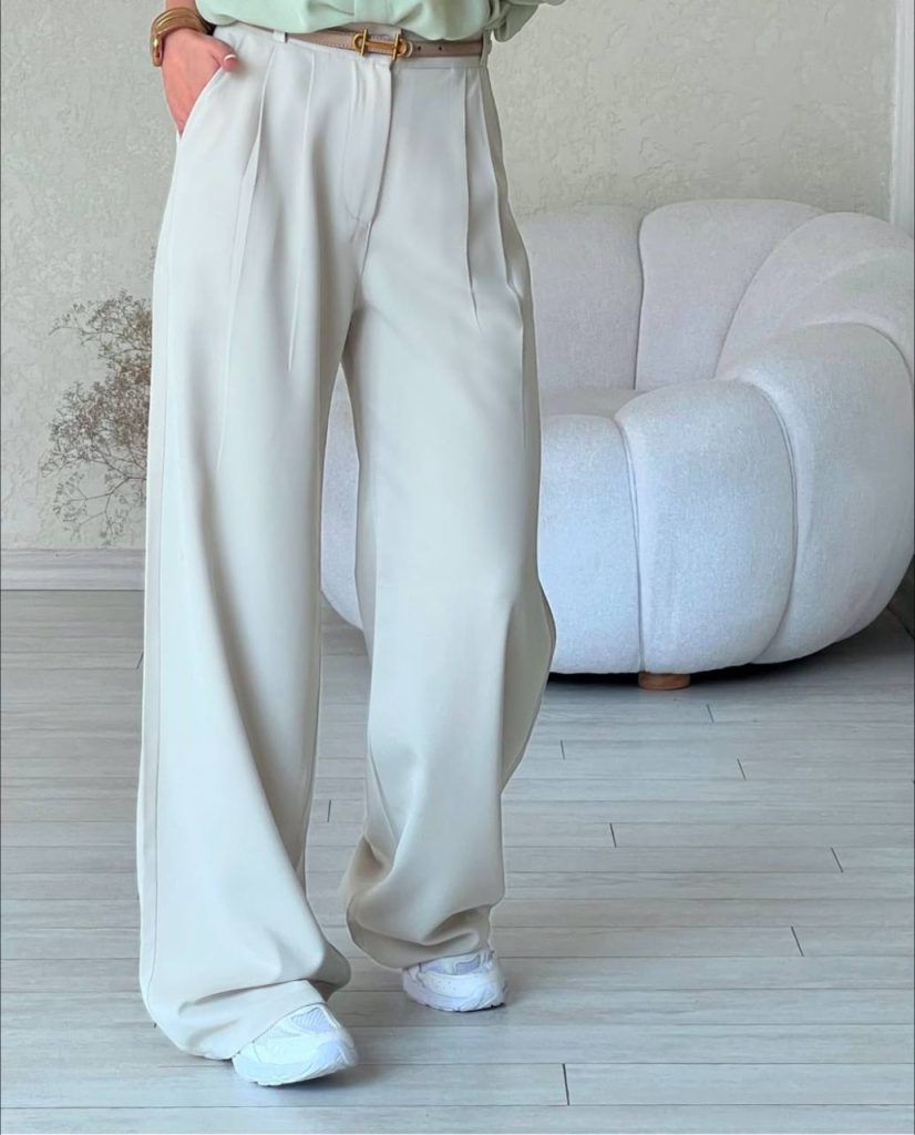 شلوار زنانه پیلی‌دار