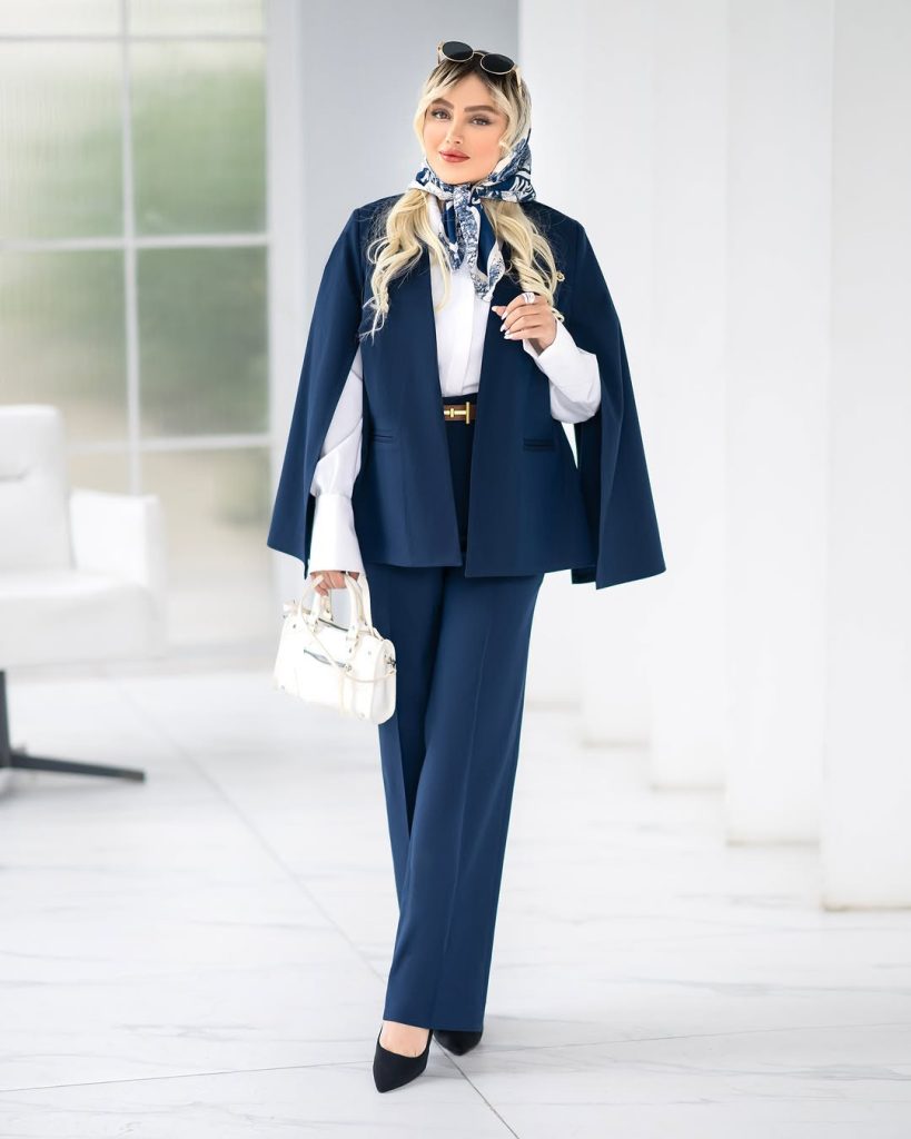 کت شلوار شنلی زنانه