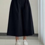 دامن شلواری لینن زنانه