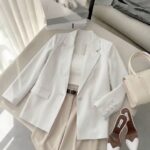 کت لینن زنانه | سایز ۳۴ تا ۵۰ | رنگ‌های متنوع